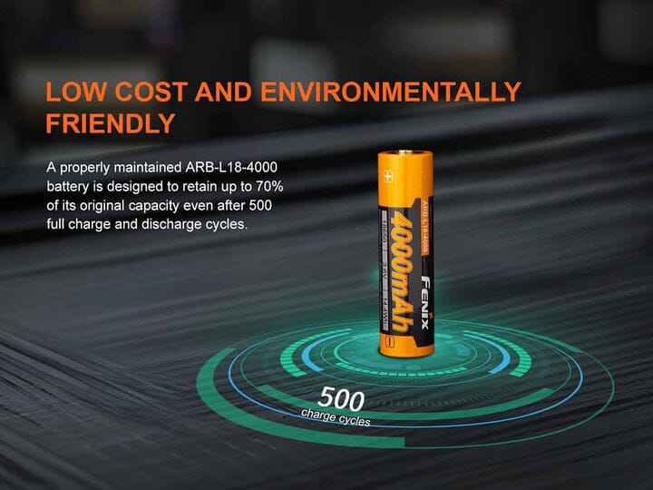 Fenix ARB-L18-4000 Rechargeable Battery 