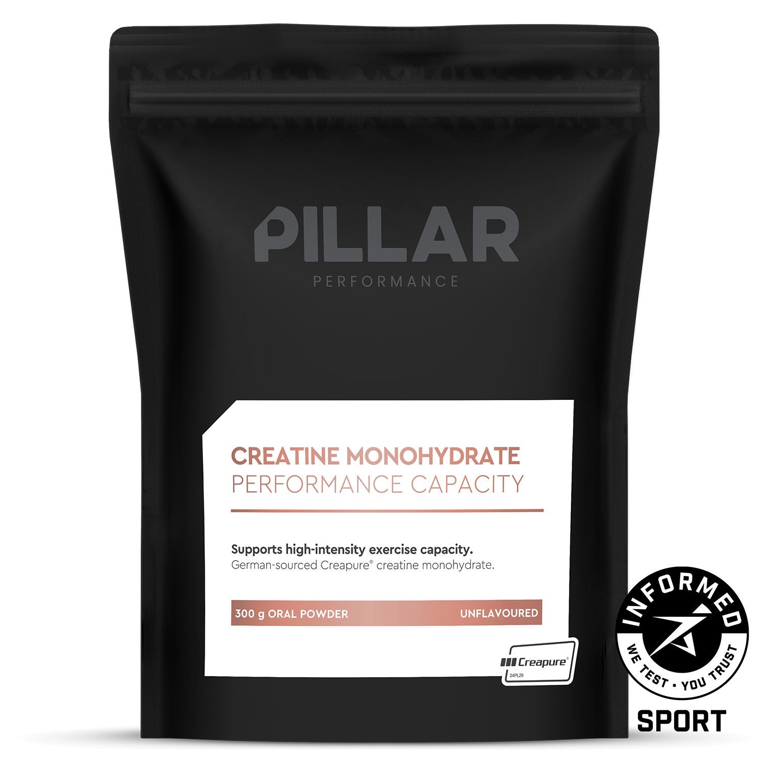 PILLAR Creatine Monohydrate 300g 