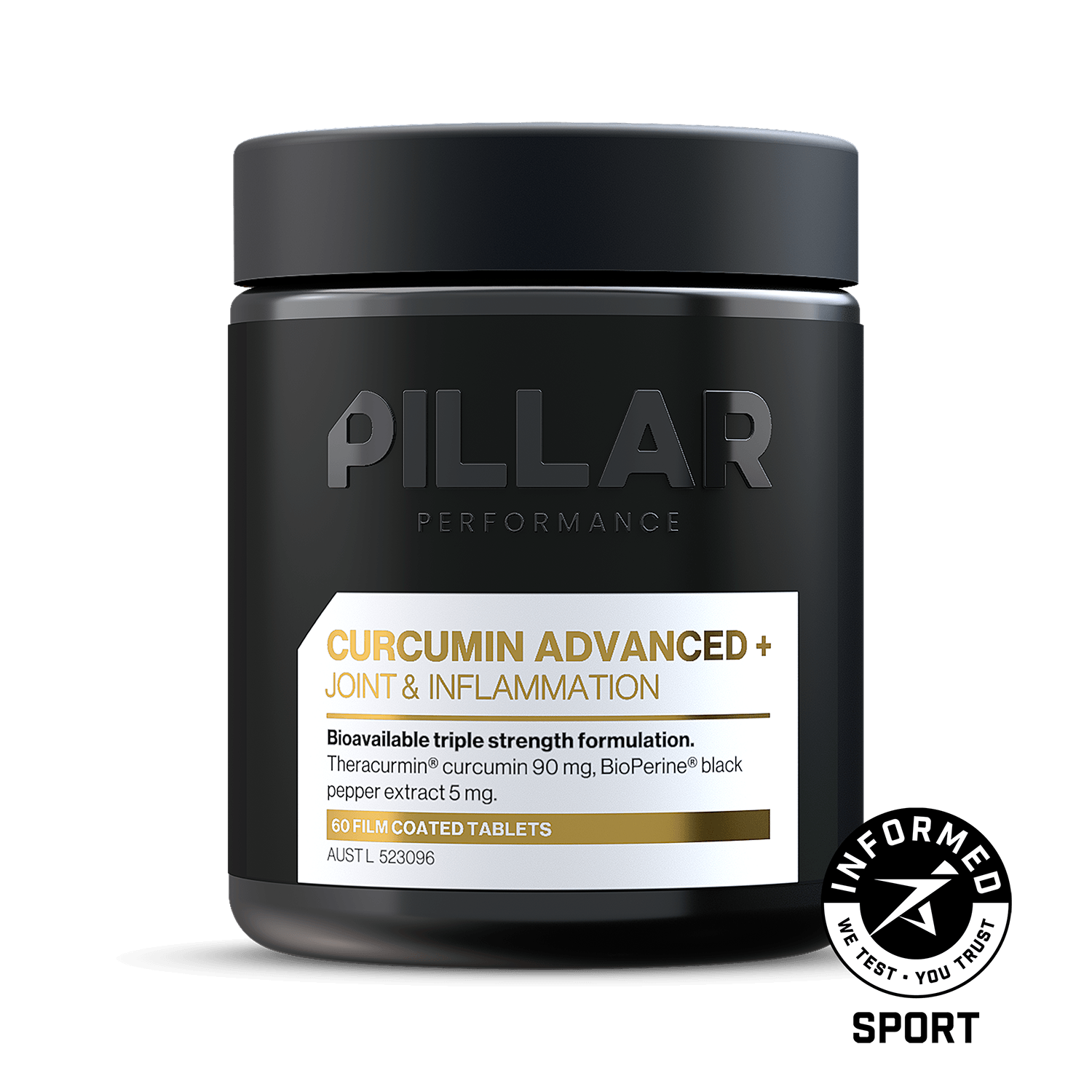 PILLAR Curcumin Advanced+  60 Tablets