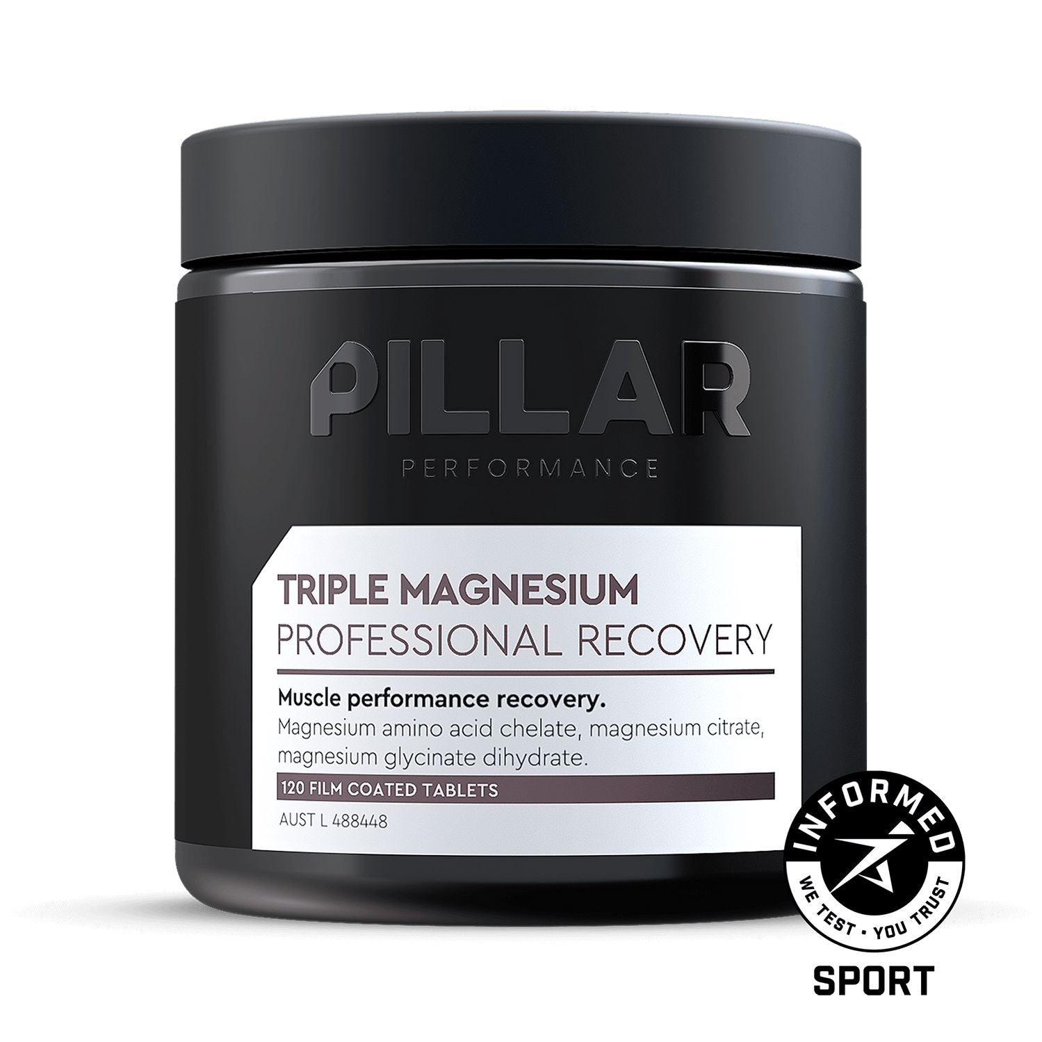 PILLAR Triple Magnesium Tablets 120 Tablets 