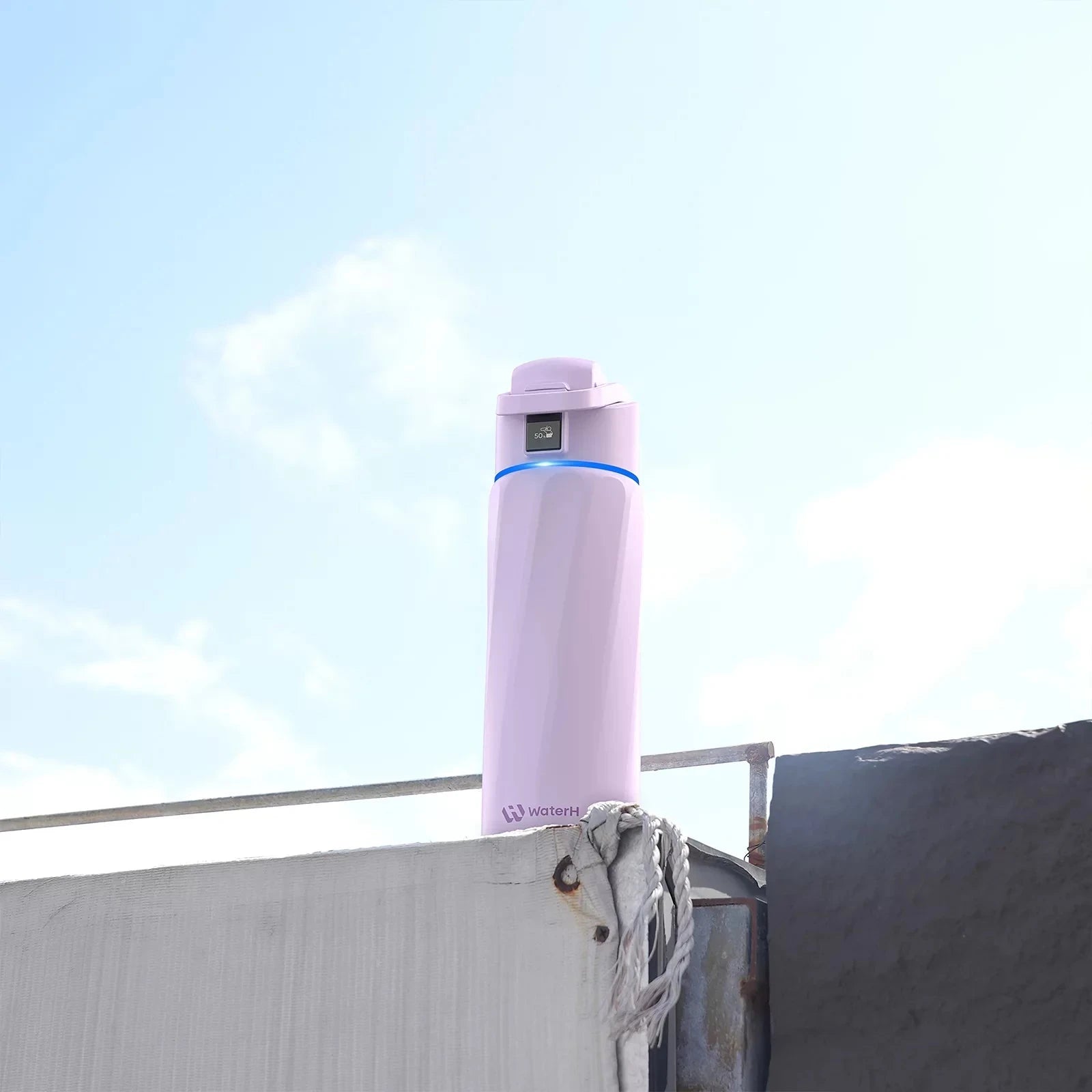 WaterH Boost Smart Water Bottle: 24 oz Hydration Tracker with APP & Insulation 