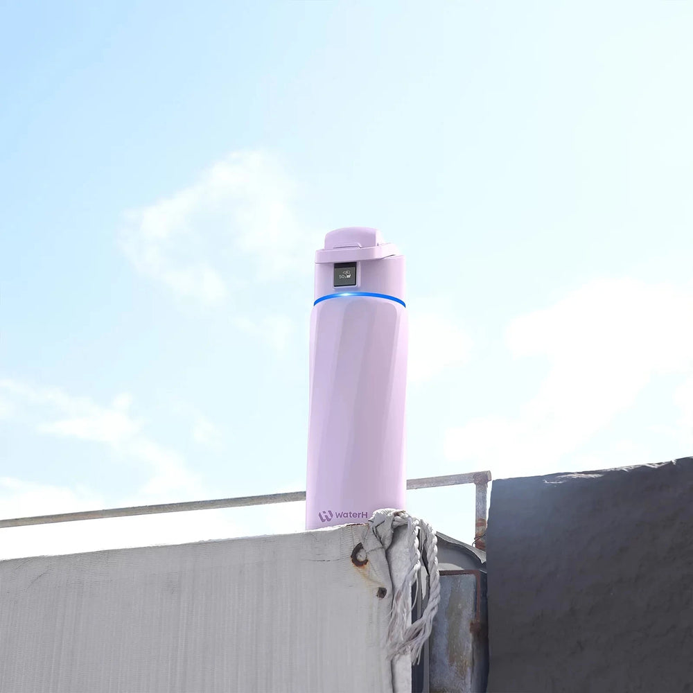 WaterH Boost Smart Water Bottle: 24 oz Hydration Tracker with APP & Insulation 