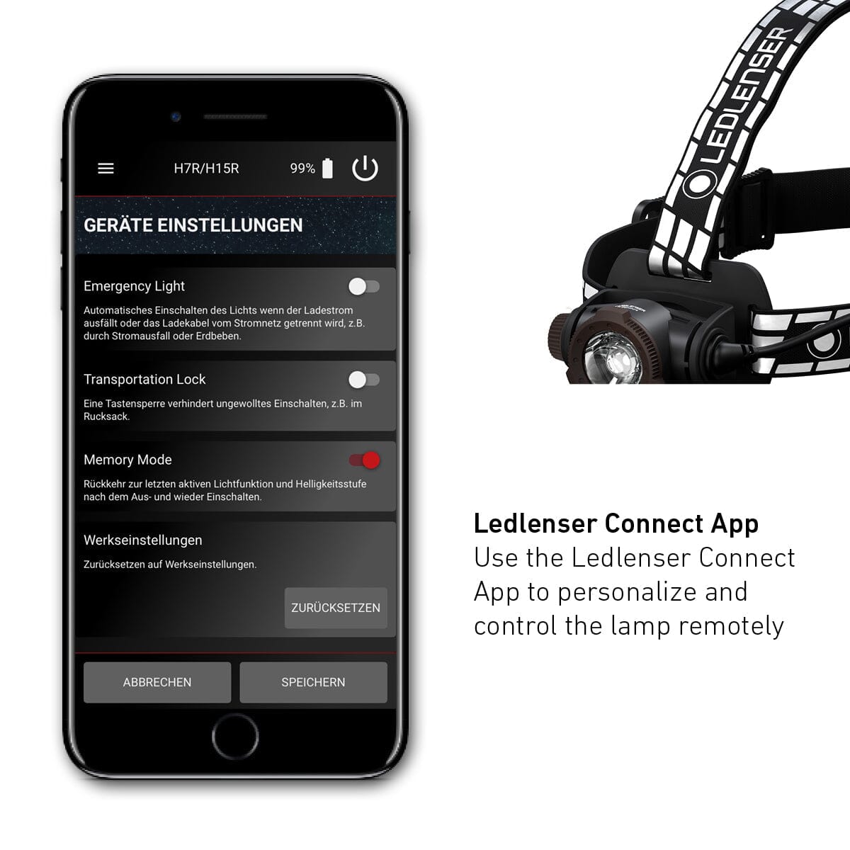 Ledlenser Headlamp H7R Signature 