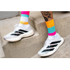 Incylence Running Bands Cyan Orange Socks 