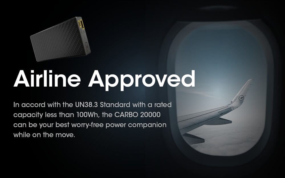 Nitecore Carbo 20000 Lightweight QC 20000mAh Power Bank 
