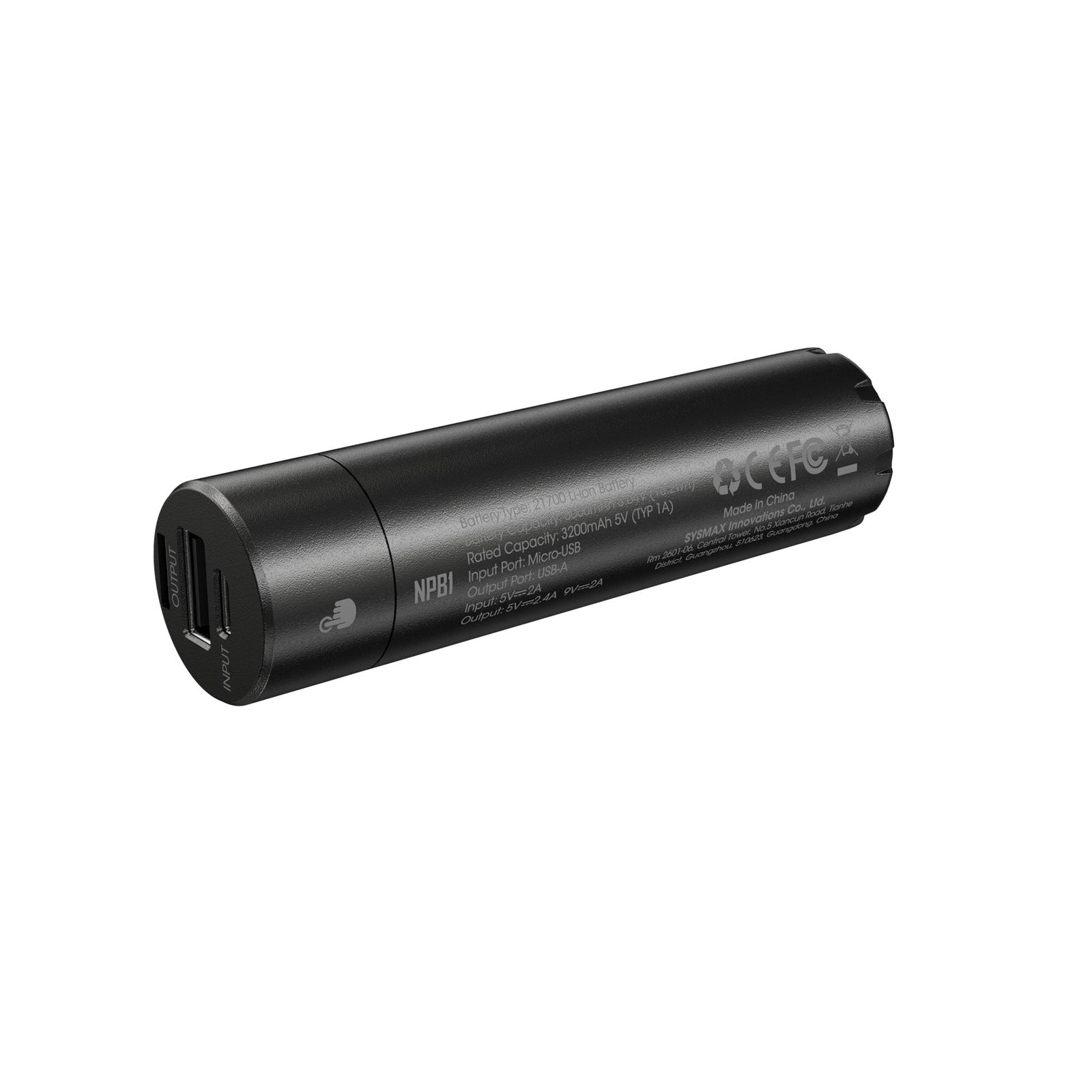 Nitecore NPB1 5000mAh Waterproof Power Bank 