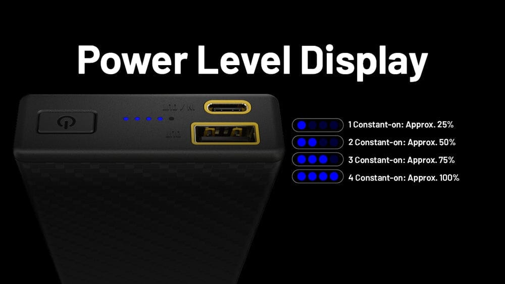 Nitecore Summit 20000 Power Bank, 20,000mAh for Low Temperature 
