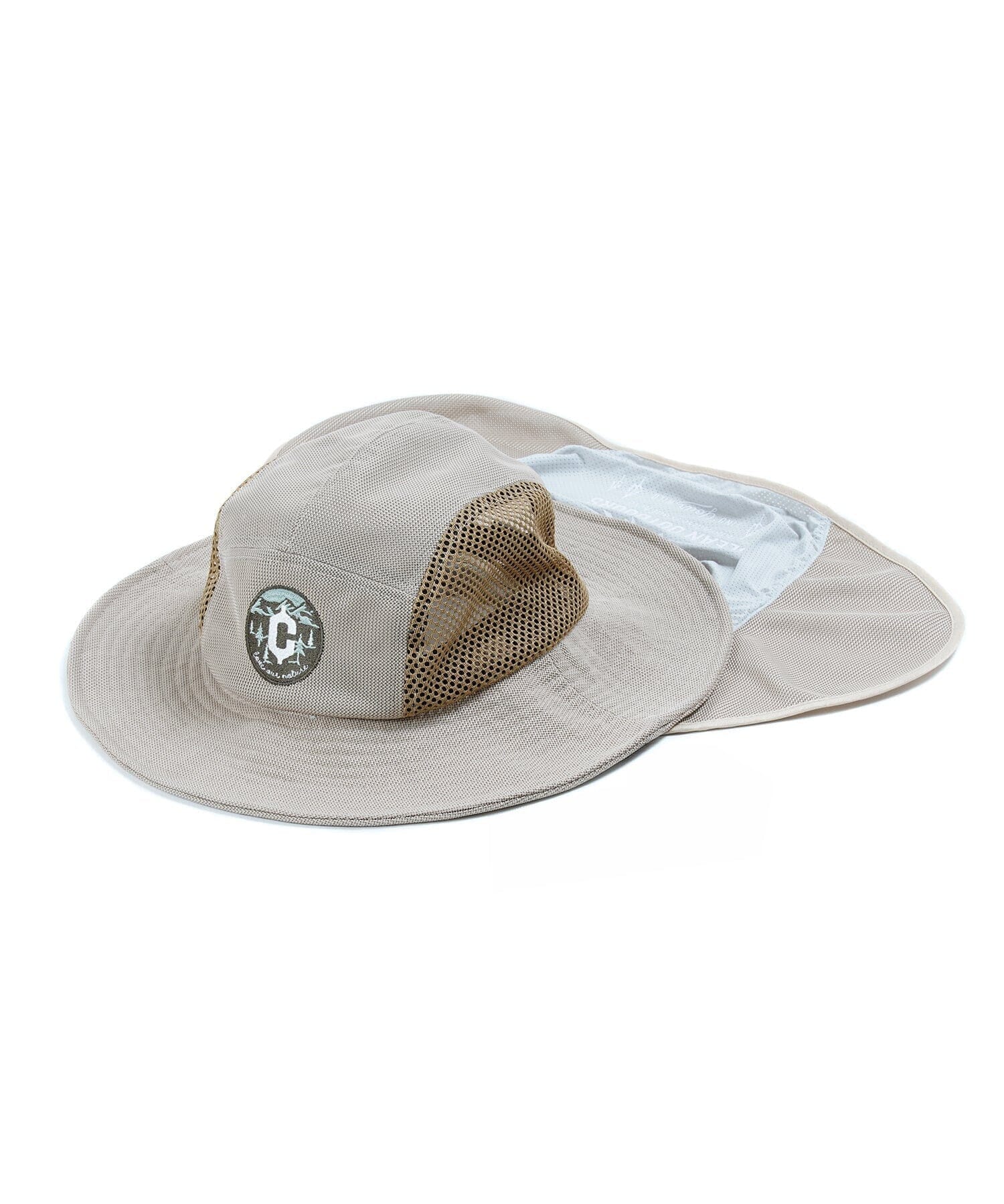 Clef Fresco Long Shade Hat BC003 Beige REGULAR 57-59.5cm 