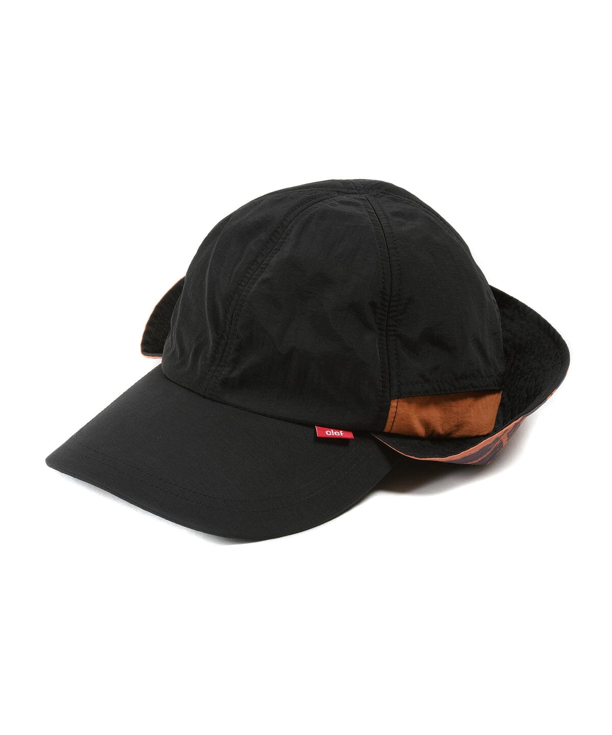 Clef Twin brim explorer BC009 Black one size 