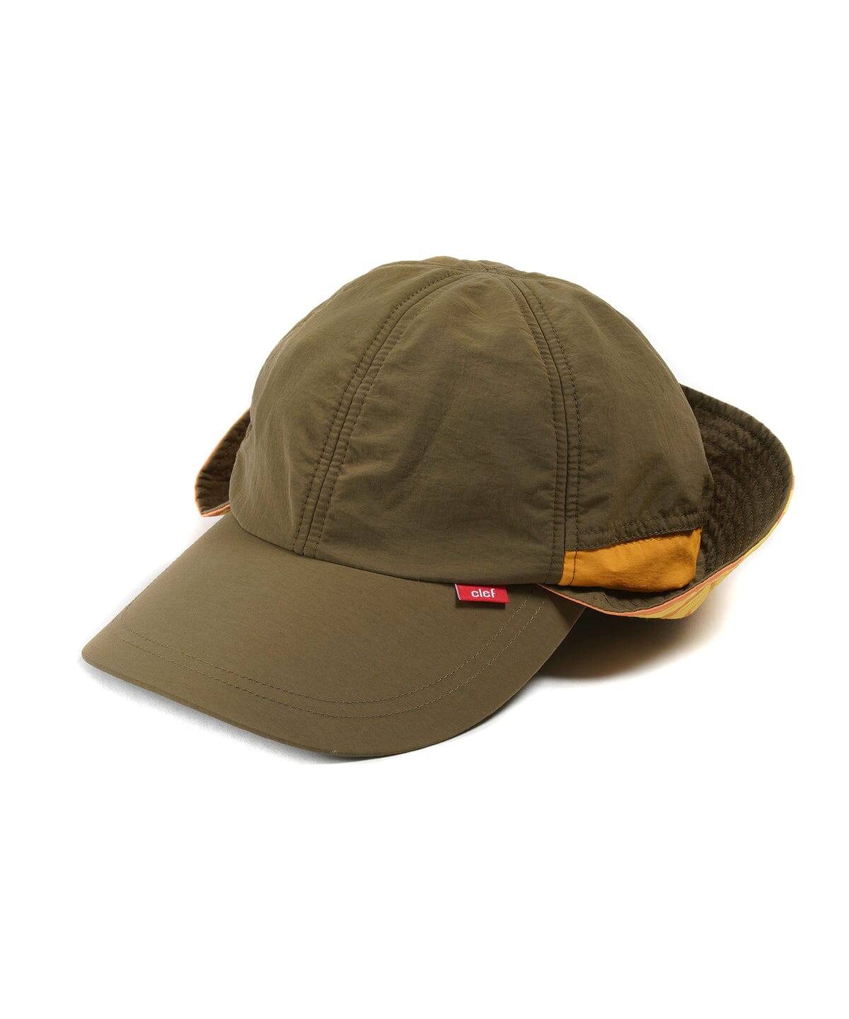 Clef Twin brim explorer BC009 Olive one size 