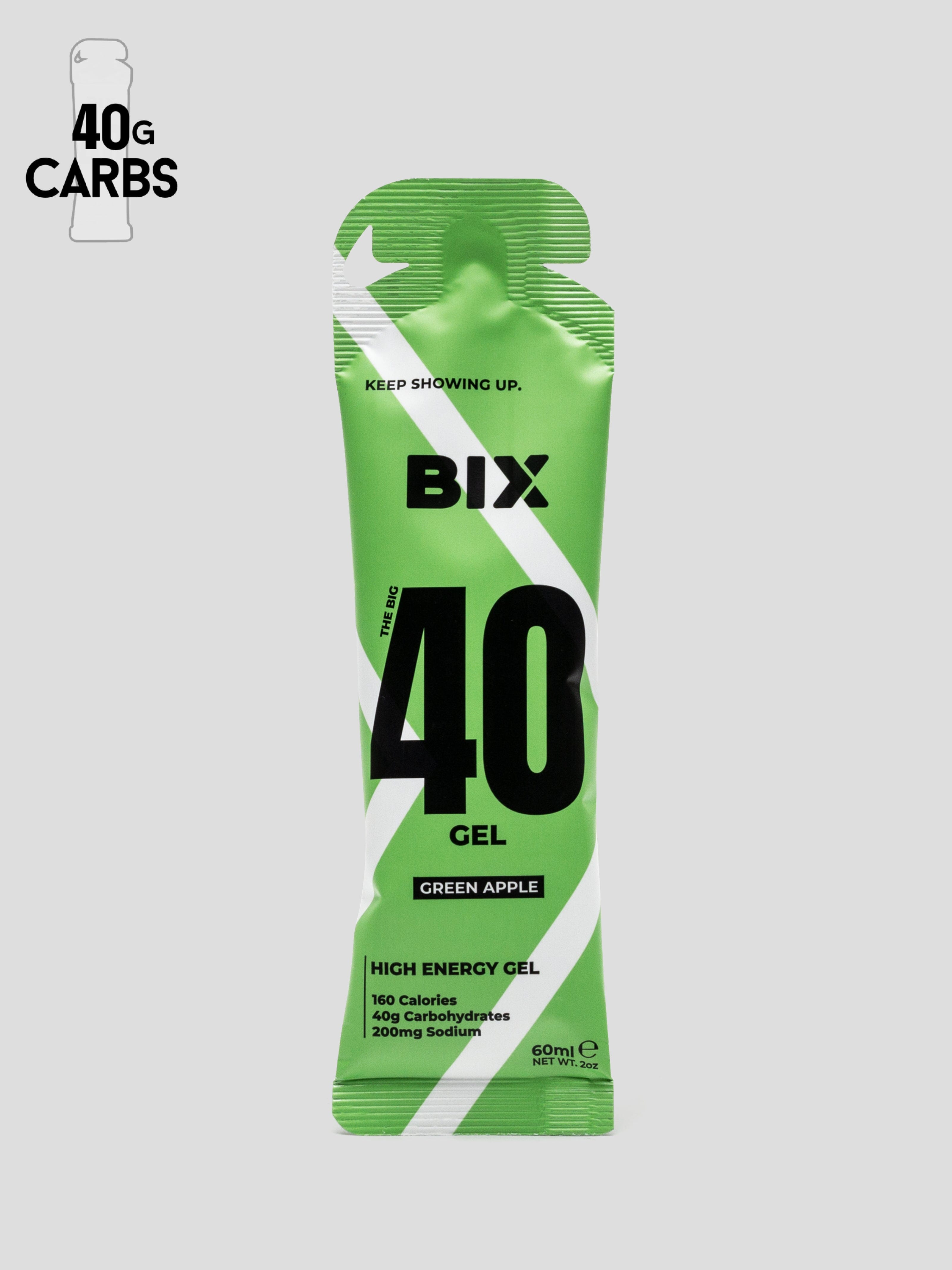 Bix The Big 40 Gel 60ml Green Apple 