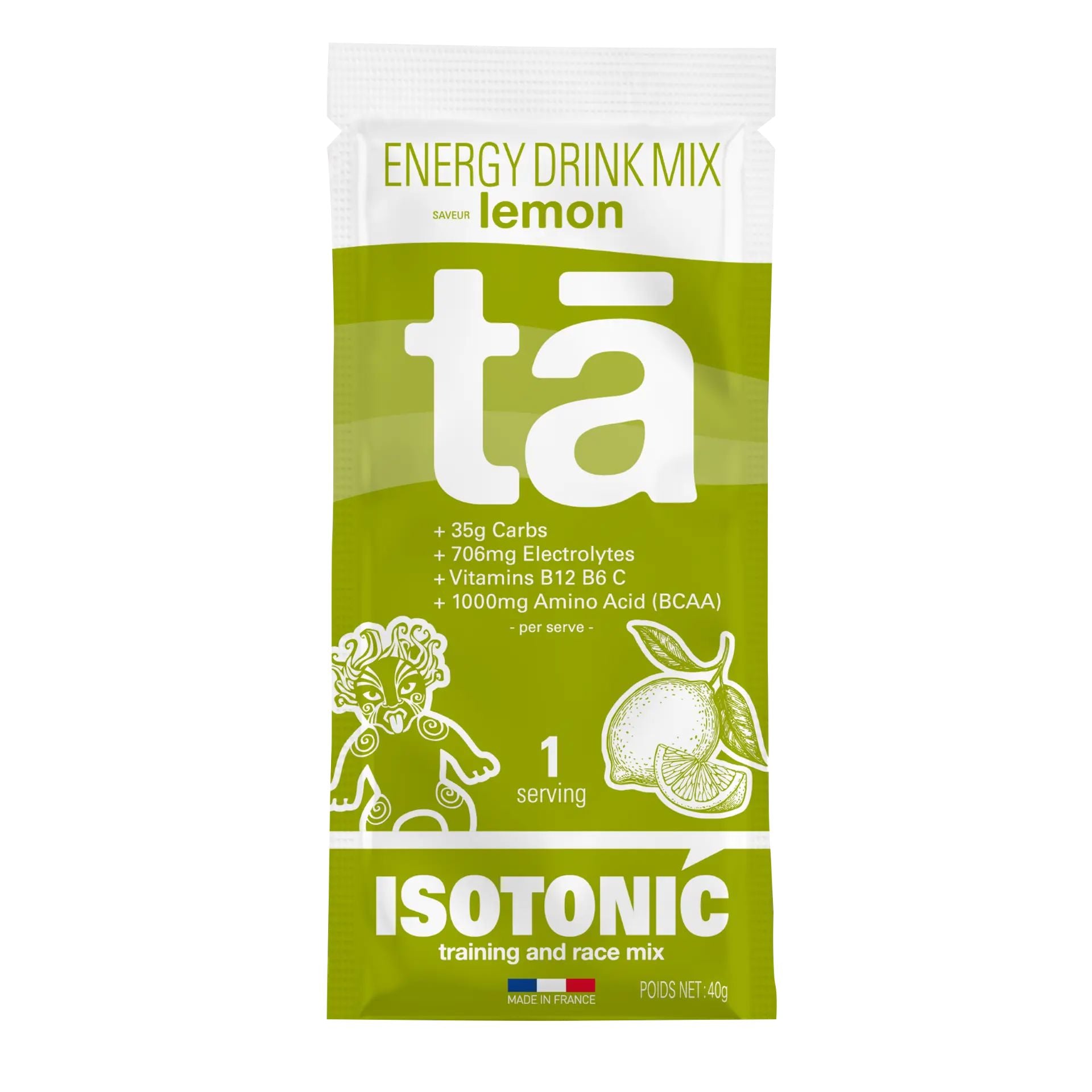 Ta Energy Energy Drink Mix 40g Lemon 