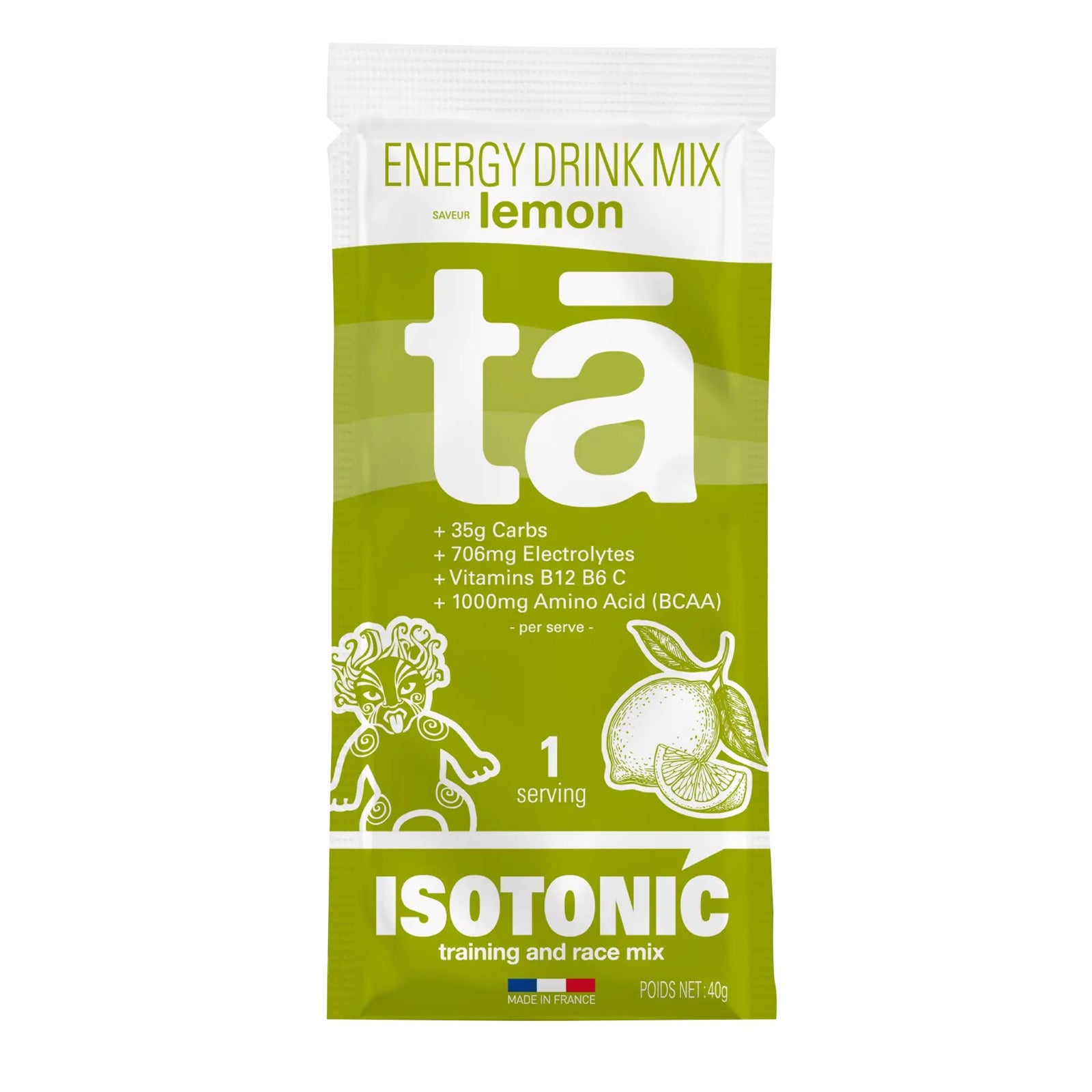 Ta Energy Energy Drink Mix 40g Lemon 