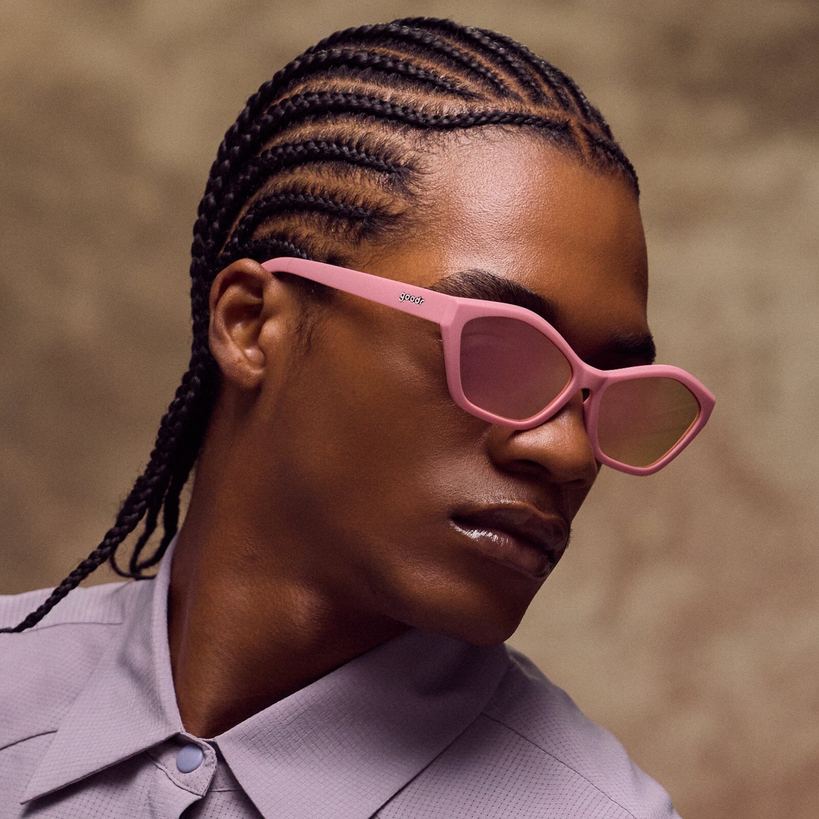 goodr Deco G - Sports Sunglasses - Bubblegum Socialite 