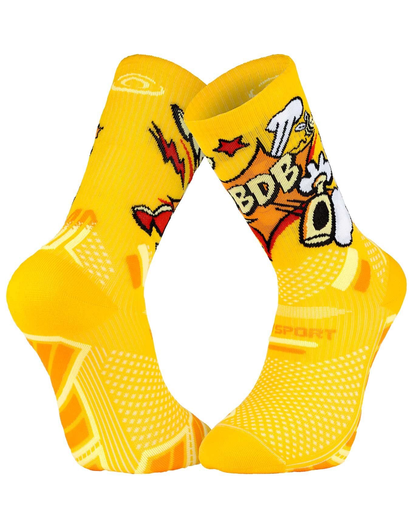 BV Sport Trail Ultra Collector DBDB Socks Pop Yellow 36-38 