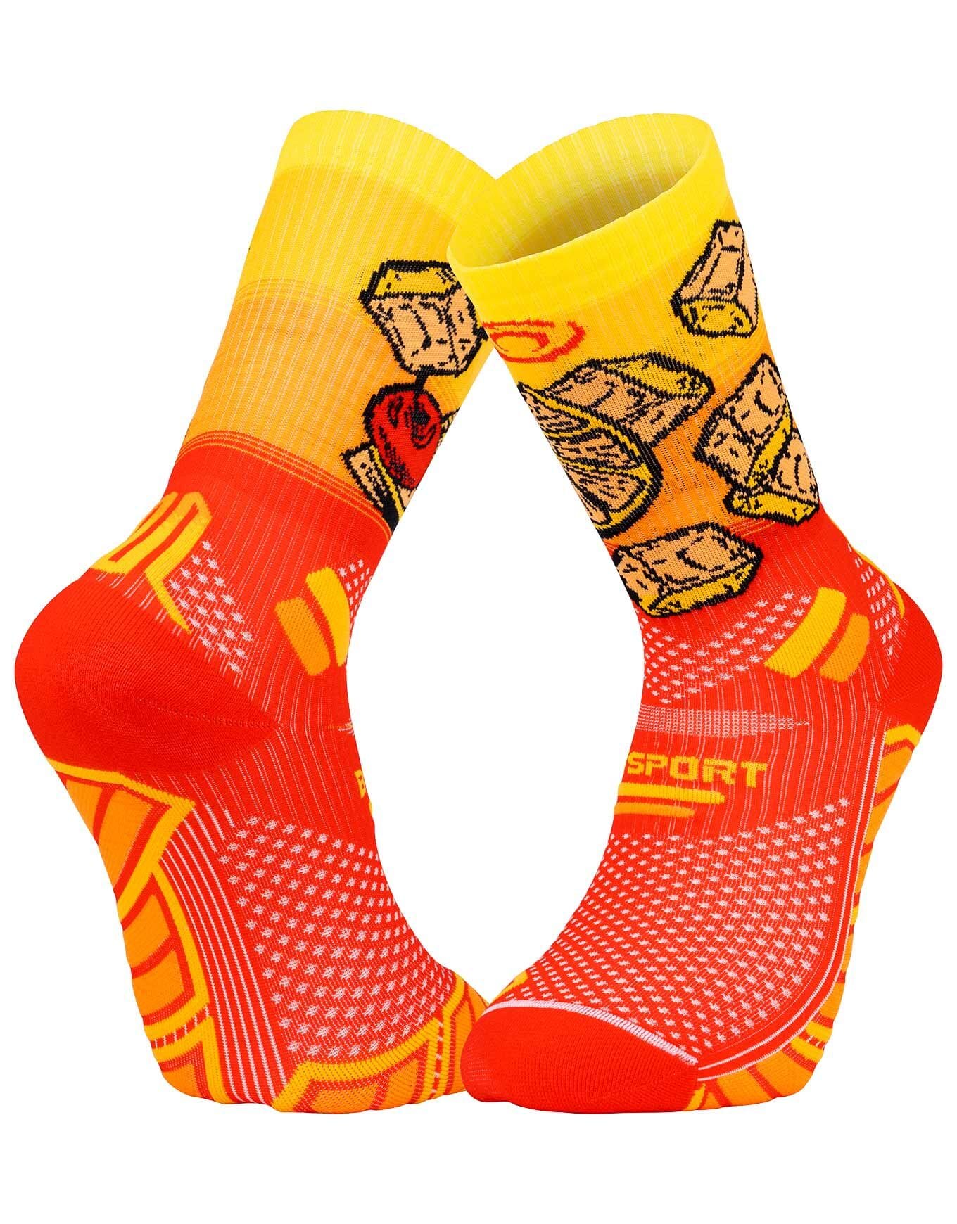 BV Sport Trail Ultra Collector "Nutri" Socks Tequila Sunrise 36-38 