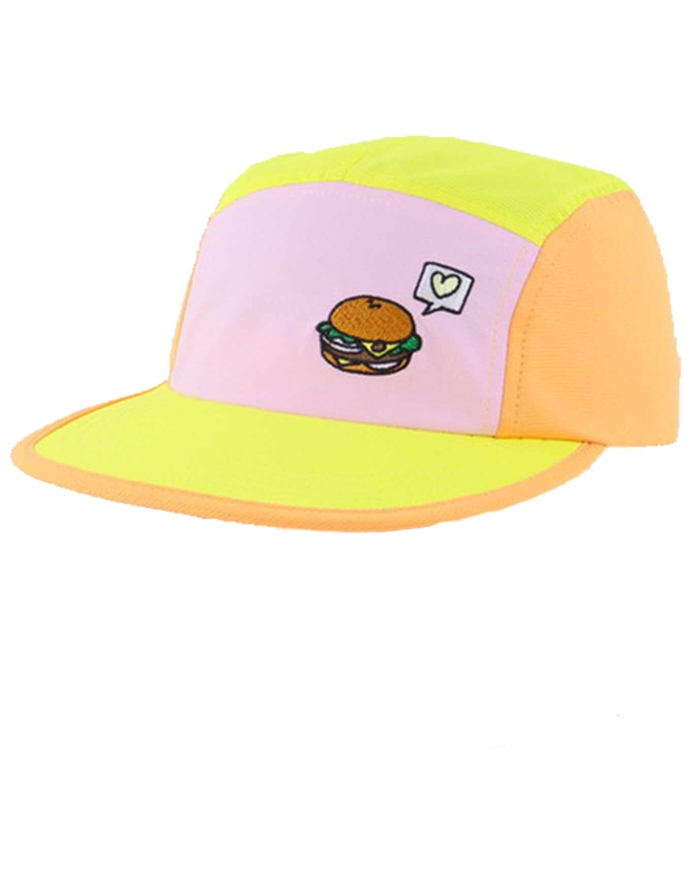 BV Sport "DBDB" 5 Panel Cap Pastel Yellow One Size 