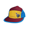BV Sport "DBDB" 5 Panel Cap Retro Bordeaux One Size 