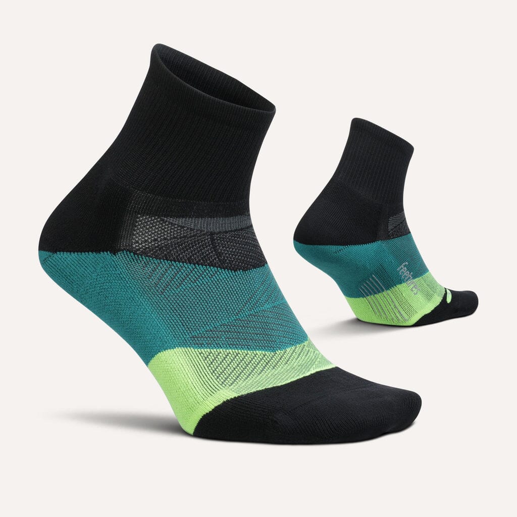 Feetures Elite Light Cushion Quarter Socks 