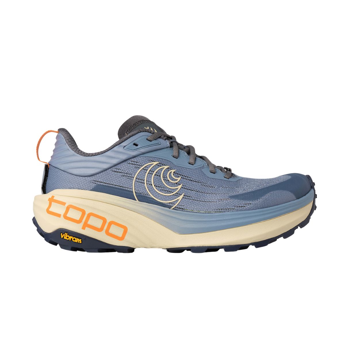 Topo Women's Vista Trail Running Shoes - Blue/Tan