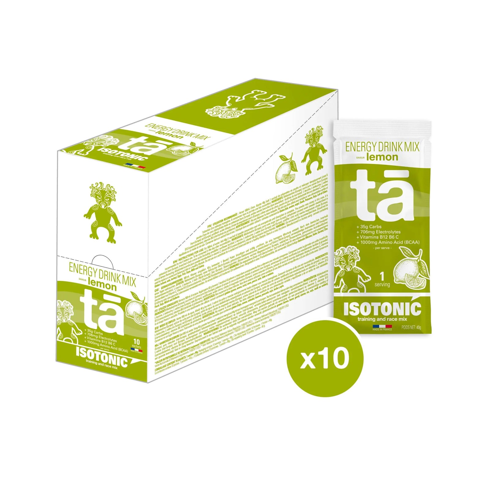 Ta Energy Energy Drink Mix 40g Lemon 