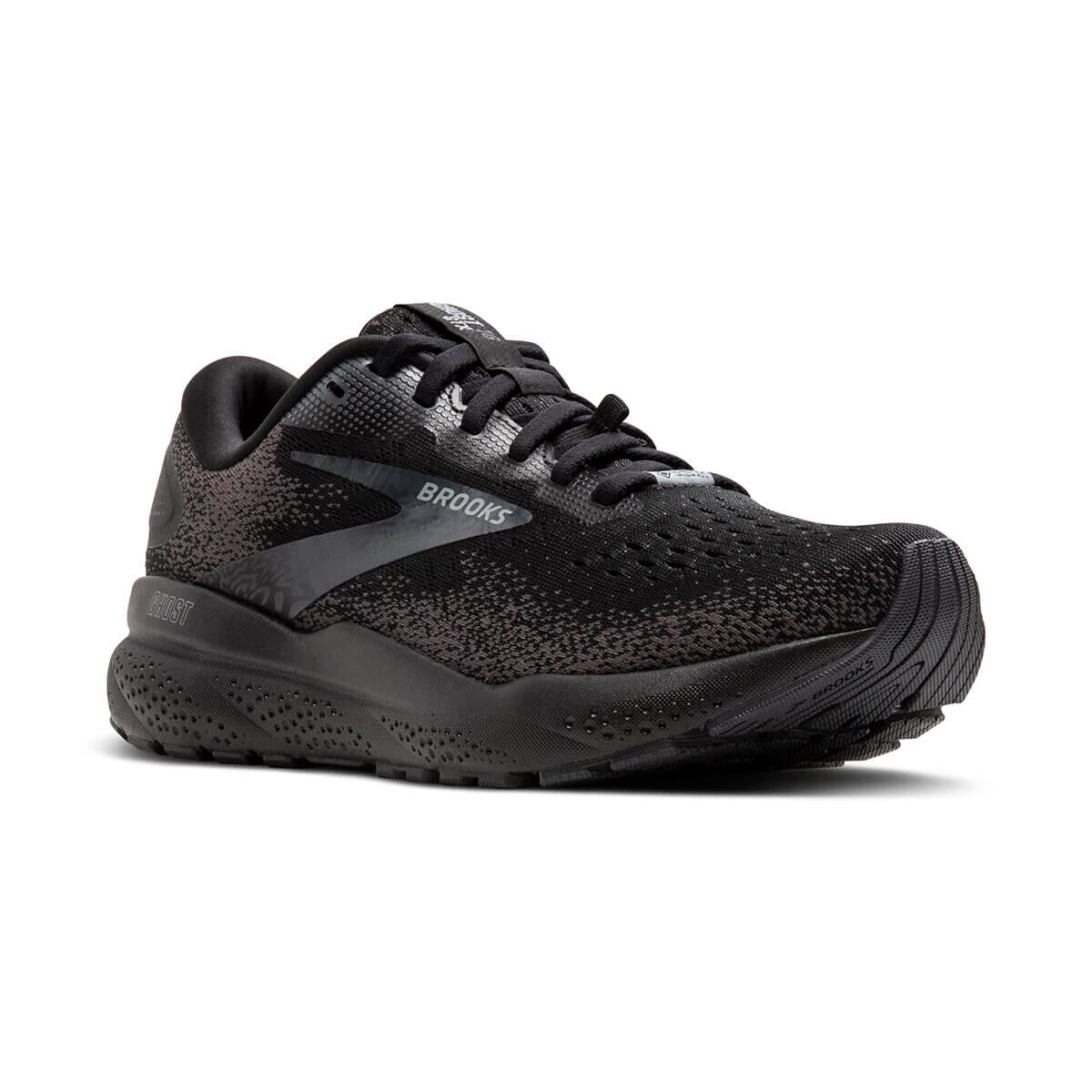Brooks Ghost 16 GTX Men's Road Running Shoes Black/Black/Ebony Medium (D) US 8.5