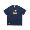 CHUMS Booby Face T-shirt Men's Navy/Yellow S 