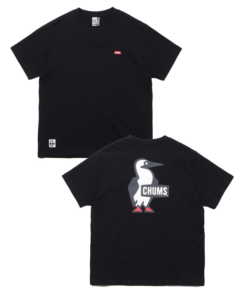 CHUMS Booby Logo T-shirt Men's Black S 
