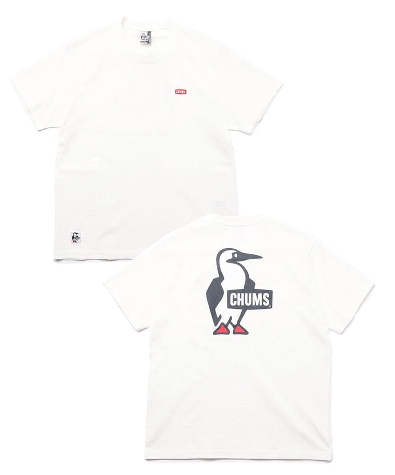 CHUMS Booby Logo T-shirt Men's White S 