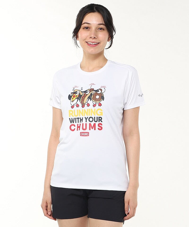 Short Sleeve Chums Ladies Clothing Chums Heavy Weight Side Pocket
