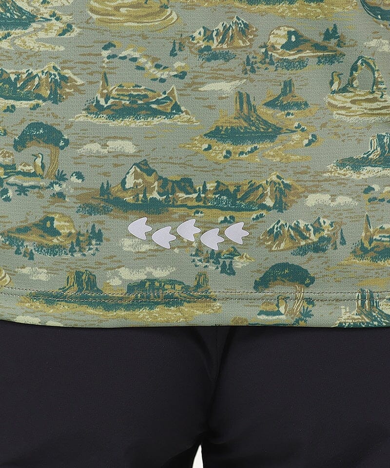 CHUMS Running All Pattern T-shirt Men's 