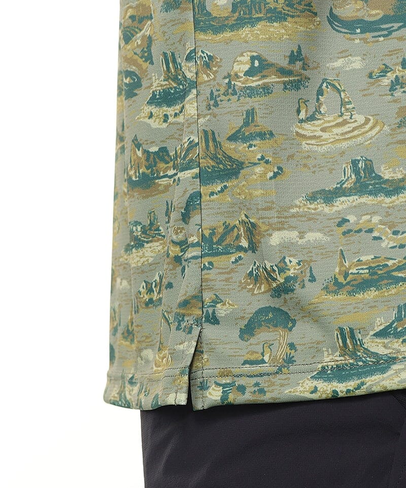 CHUMS Running All Pattern T-shirt Men's 