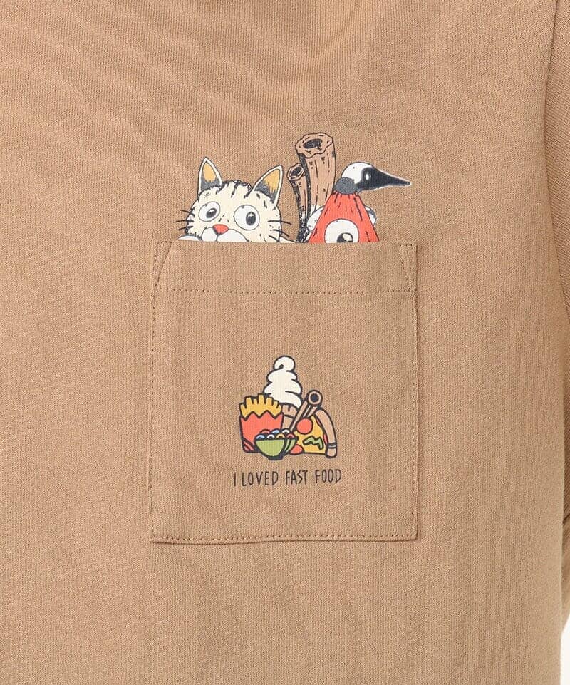 CHUMS Anti-Bug Hood Yokai Pocket T-Shirt Women's 