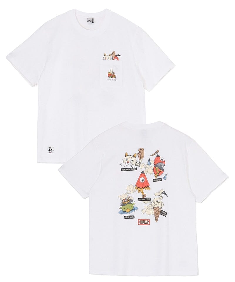 CHUMS Anti-Bug Hood Yokai Pocket T-Shirt Women's 