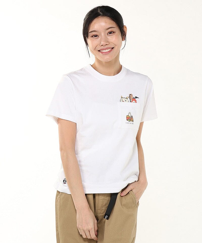 CHUMS Anti-Bug Hood Yokai Pocket T-Shirt Women's 