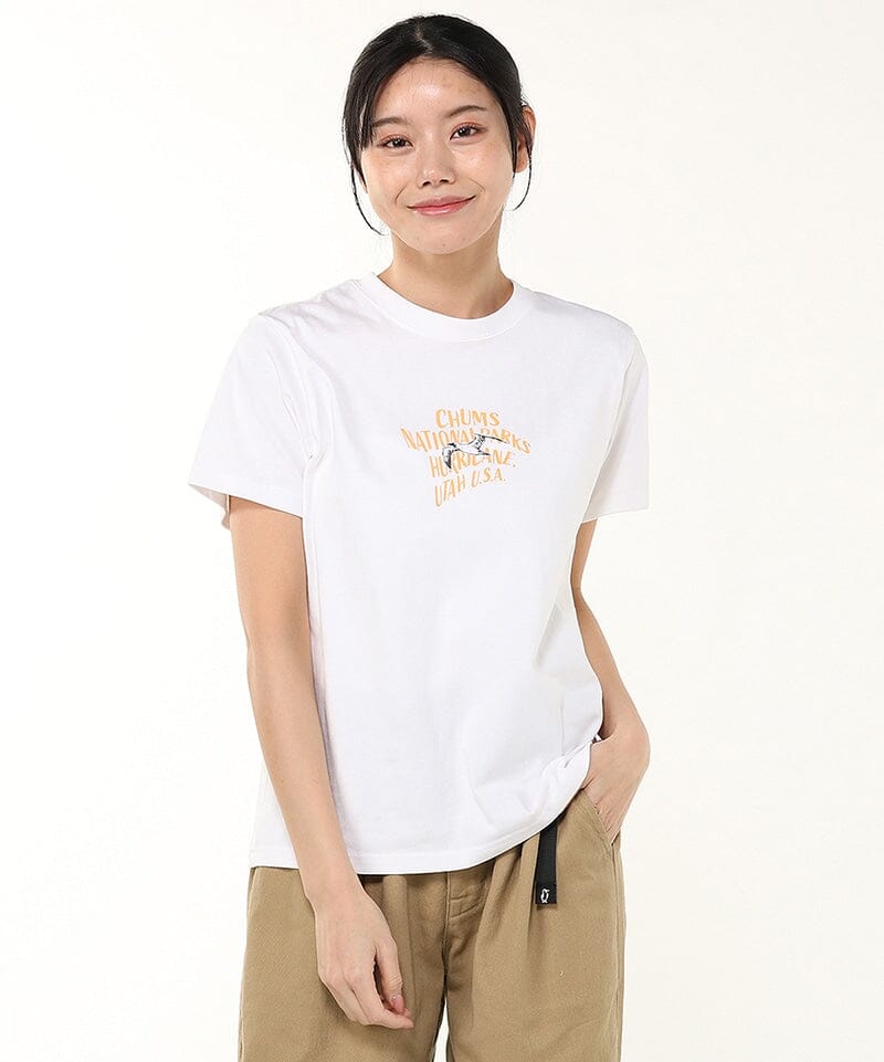 CHUMS Anti-Bug Chums National Parks T-shirt Men's White S 