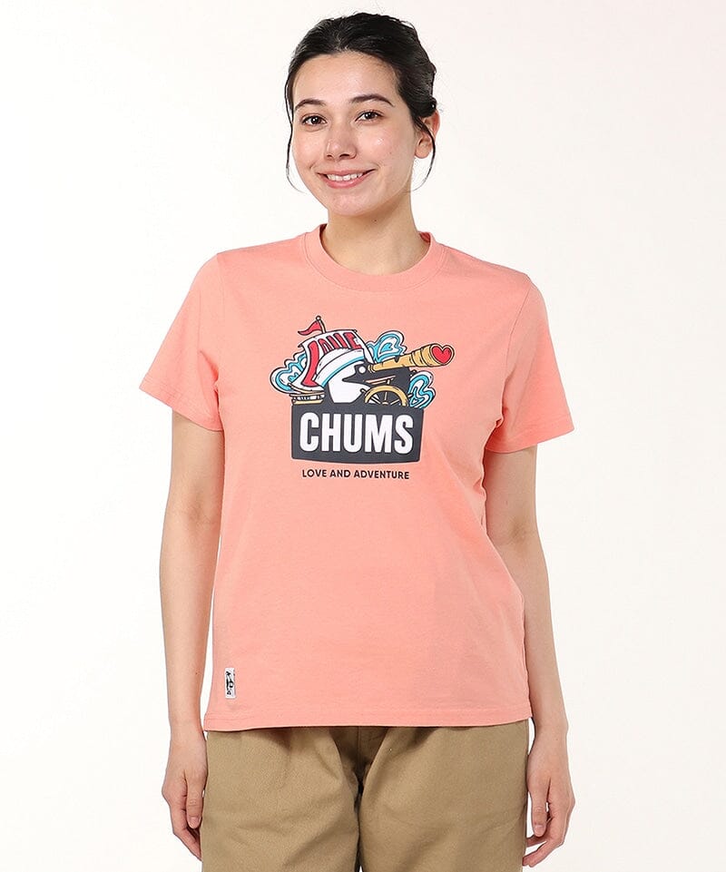 CHUMS Love and Adventure Booby T-shirt Women's 