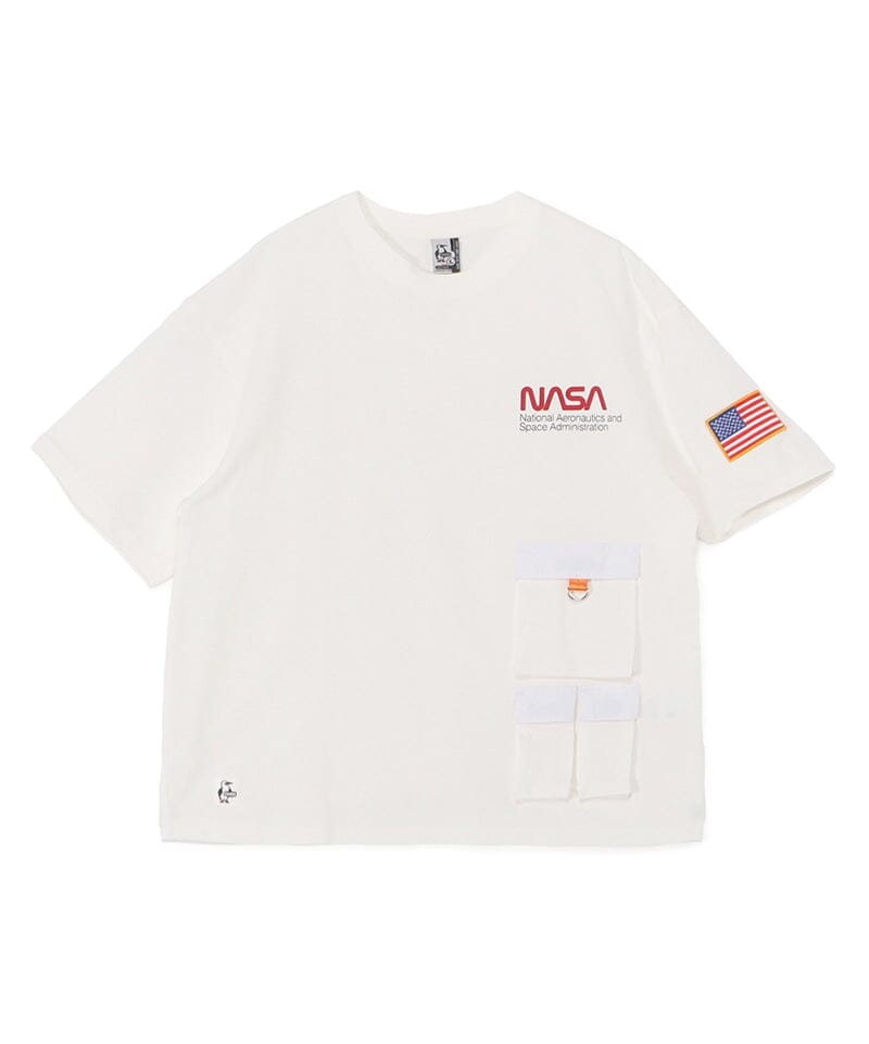 CHUMS NASA X CHUMS Space Pocket T-Shirt Men's White S 