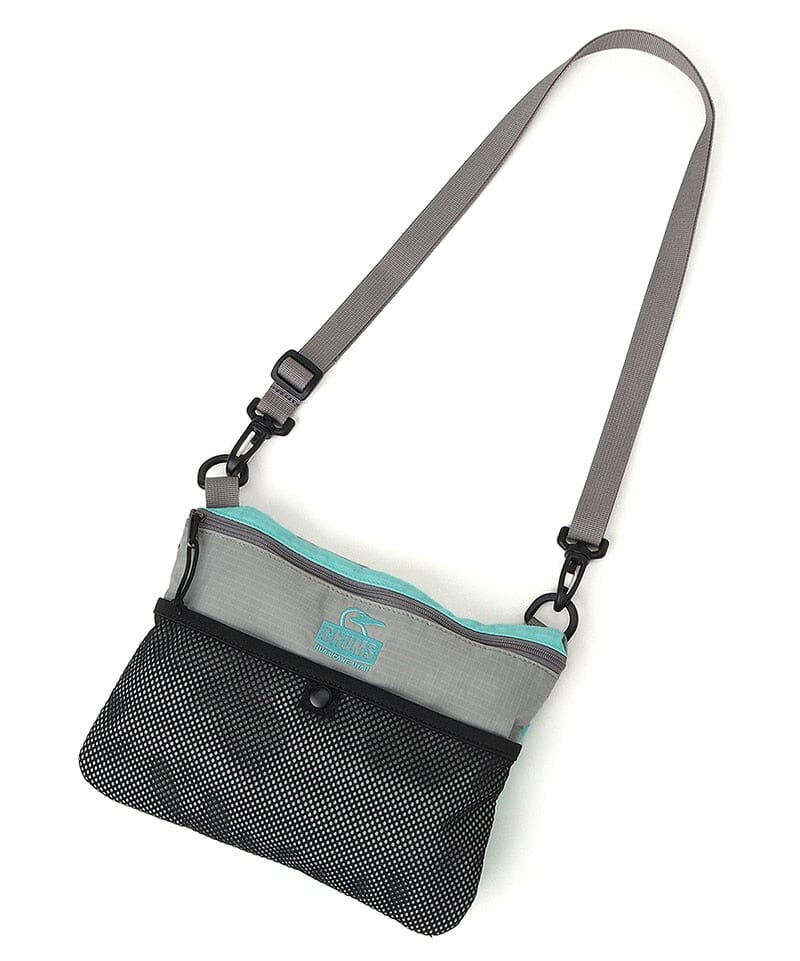 CHUMS Spring Dale Sacoche Gray/Turquoise 