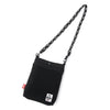 CHUMS Recycled Mesh Pocket Shoulder Bag Black 