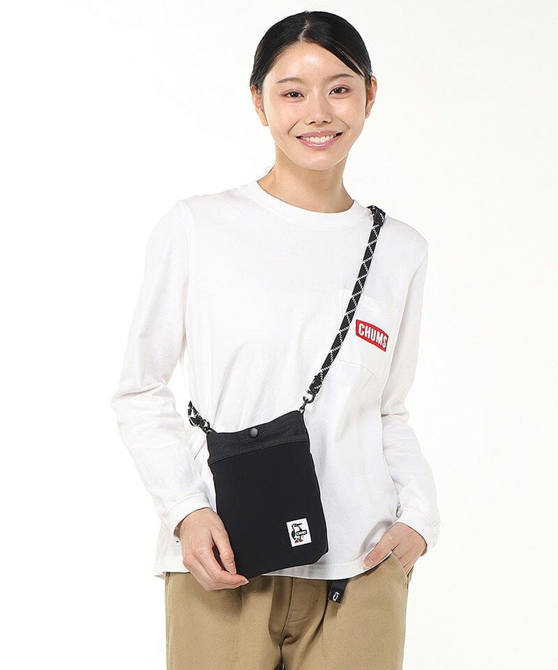 CHUMS Recycled Mesh Pocket Shoulder Bag 