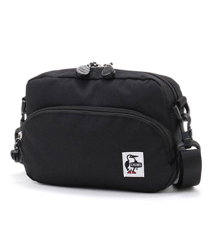 CHUMS Recycled shoulder pouch Black 