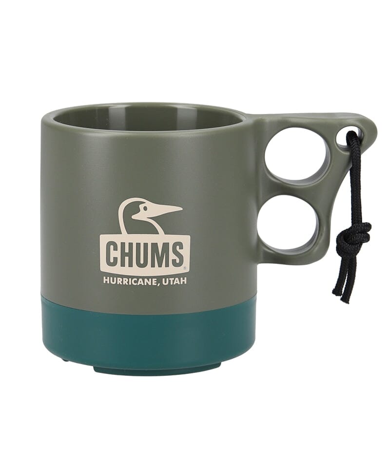 CHUMS Camper Mug Cup Charcoal/Teal Green 