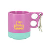 CHUMS Camper Mug Cup Purple/Mint 