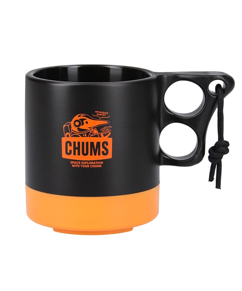 CHUMS Space Camper Mug Cup Black/Orange 
