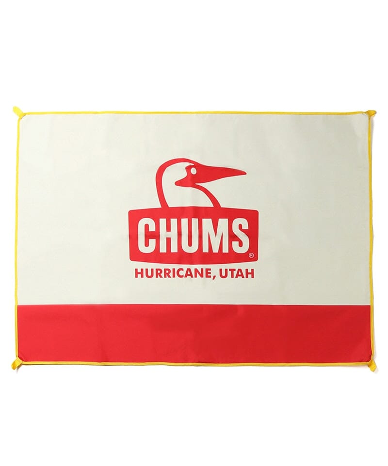 CHUMS Booby Face Picnic Sheet Red/Natural 