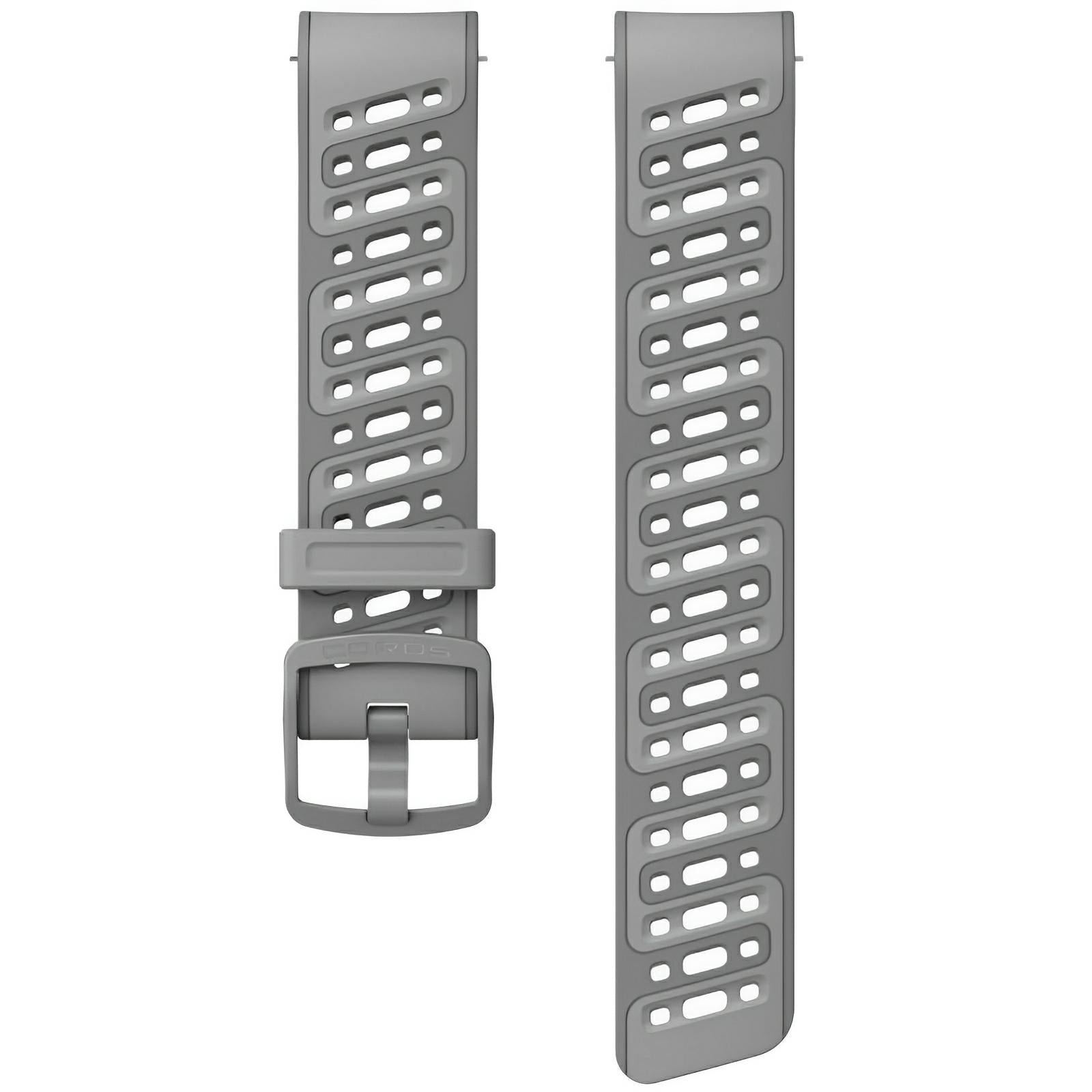 COROS Pace Pro Band 22mm Grey (Silicone) One Size 