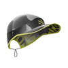 Compressport Pro Racing Cap Black/White/Safety Yellow One Size 