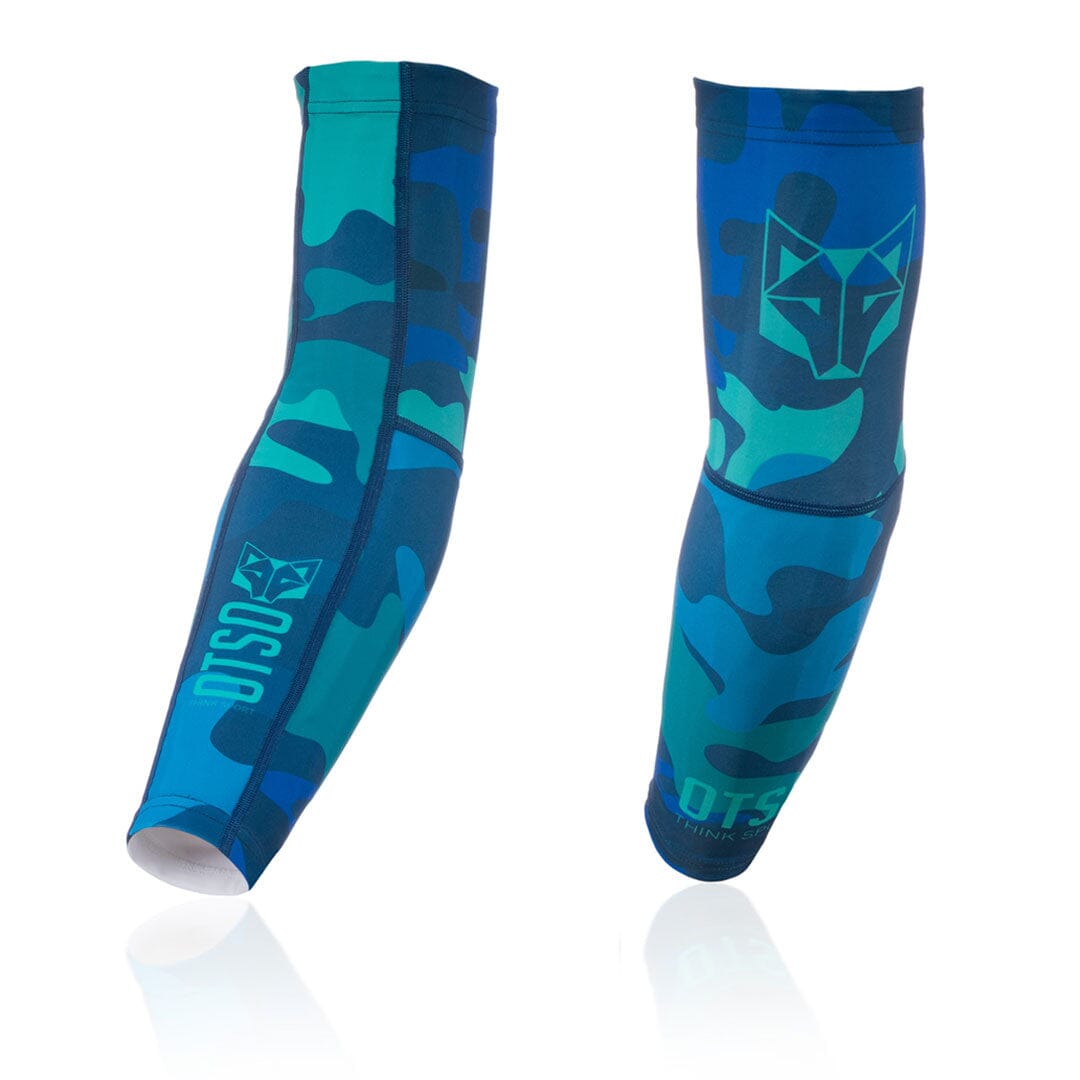 OTSO Arm Sleeves Camo Blue M 