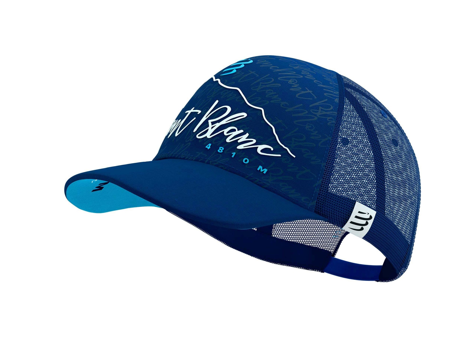 Compressport Trucker Cap Mont Blanc 2022 Blue One Size 